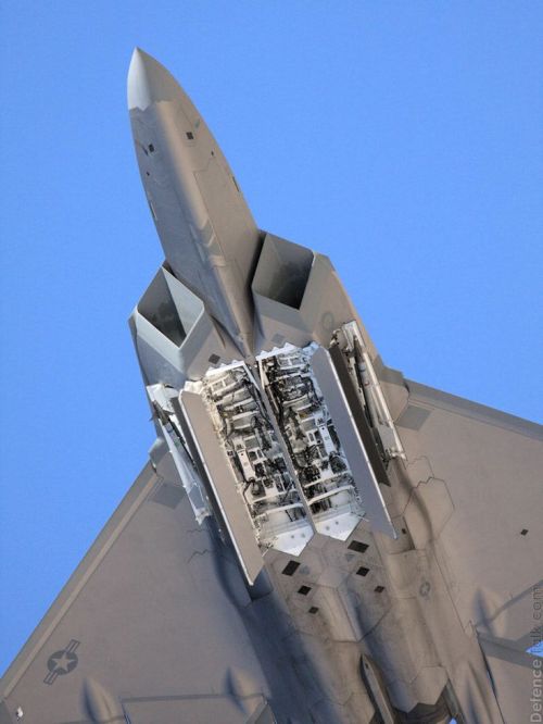 rhubarbes:Lockheed Martin F-22 Raptor.(via 测试)More Airplanes here.