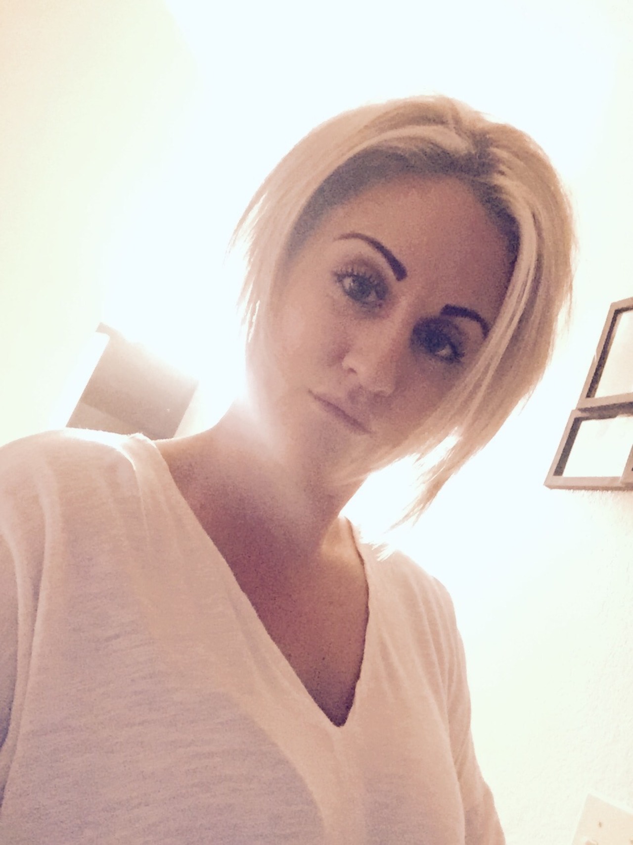 str8-pleasure:  Some pics from one of my sexy followers. She is absolutely stunning