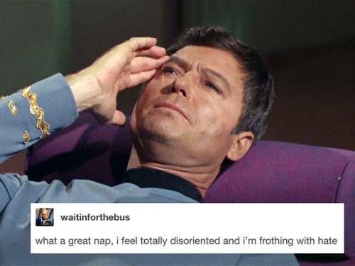 trek-tracks:I love one (1) Grumpy Space Doctor Who Cares A Lot