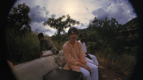 george-harrison-is-my-boyfriend:  George Harrison’s fisheye self portraits in India, September 1966. 