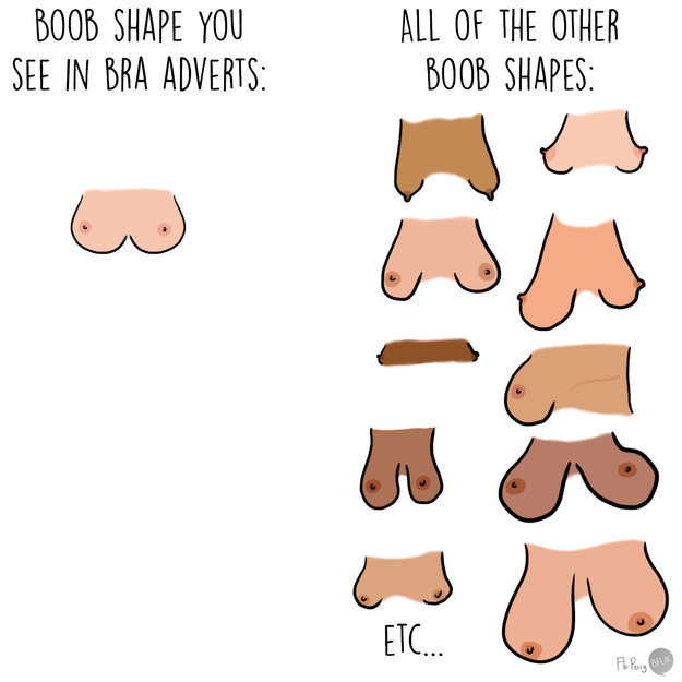 suckmesleezi:  pr1nceshawn:    Things About Boobs That Women Can Easily Relate To