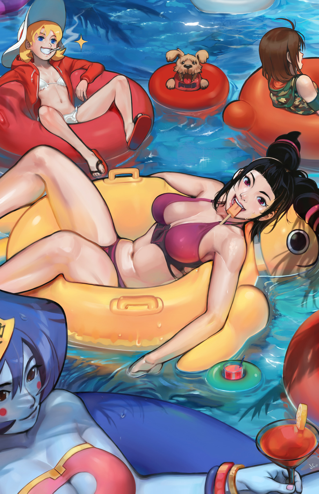 ninsegado91: overlordjc:   Street Fighter &amp; Friends 2017 Swimsuit Special