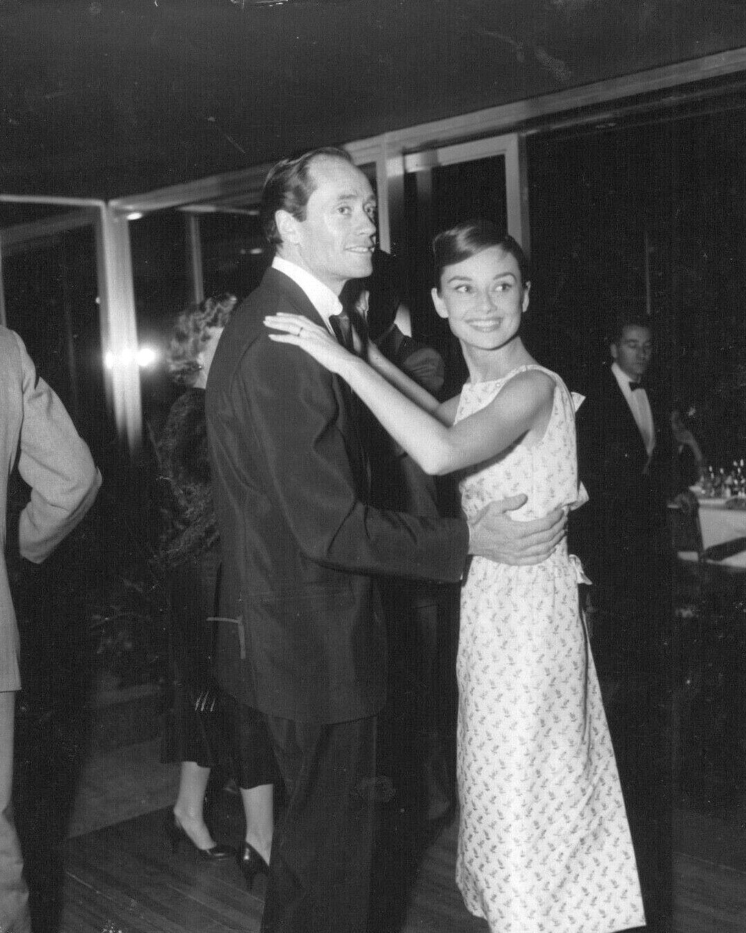 Audrey Hepburn and Mel Ferrer, 1956 ...