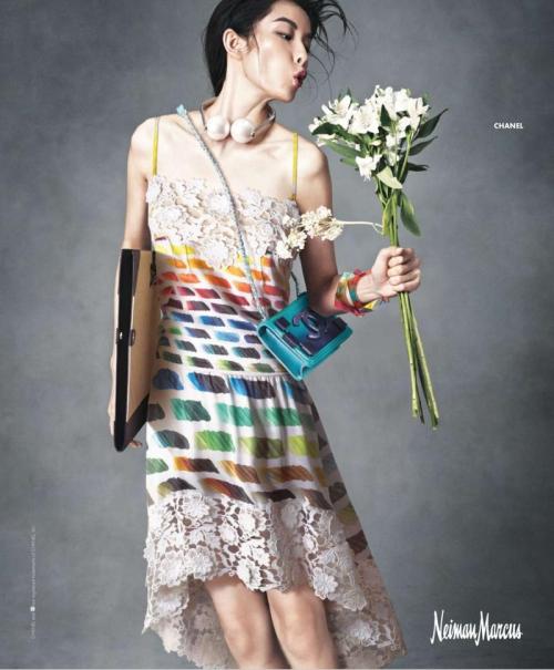 Fei Fei Sun by Andreas Sjodin, Neiman Marcus, S/S 2014 Ad Campaign