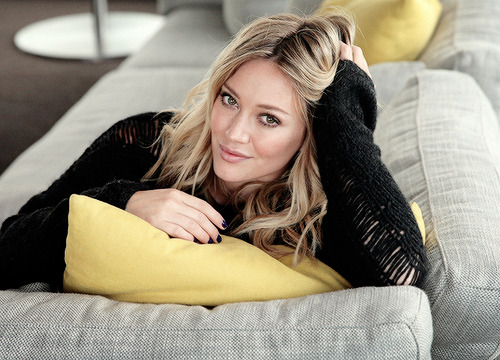 Porn Pics hilarydaily: Hilary Duff photographed by