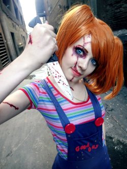 zombooyah:  Chucky Cosplay by PuppetsFall