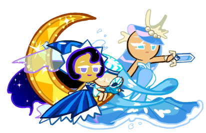 cookierunkinstuff: Sea Fairy, Moonlight and Peppermint edits for anon! Gosh what a perfect family  -🌱Mod Herb🌱 [Want to join our server?] 