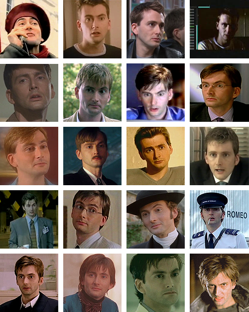 mizgnomer:  All of David’s TV and Film roles (including commercials, not including animated characters). Can you name them all? Cheat sheet available here:  http://www.lunacynet.com/tennantfilmography/film.html Scrolling down is like watching him grow