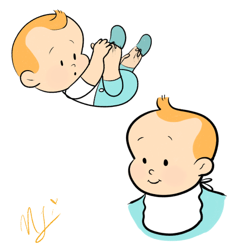 cartoonheroinenamednikki: Just checking if I can still draw baby tins………yeah I 