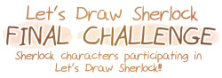 letsdrawsherlock:   February Challenge: Sherlock