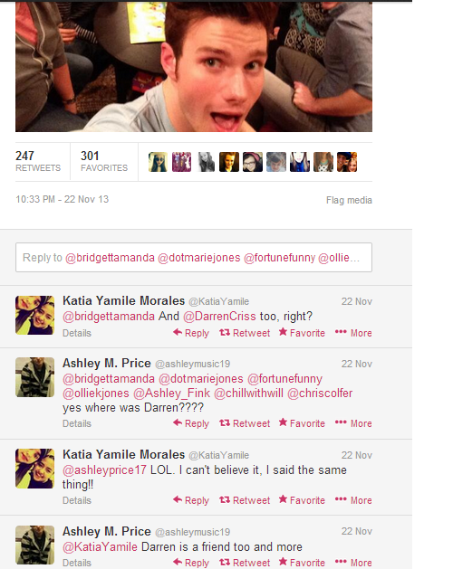 miarrenandchrisneyland: theawesomenessthatischriscolfer: All this because dot’s fiancé 