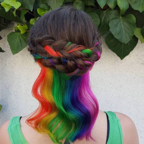 stuffgurlswant:  Rainbow Hair That Magically adult photos