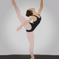 Joffrey Ballet Dancer Katie Muesen.     
