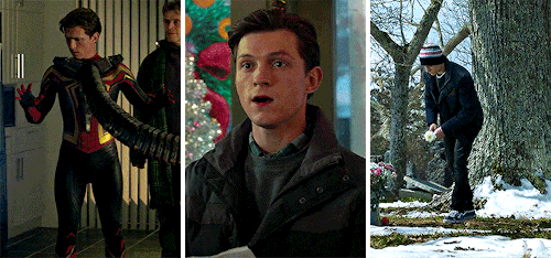 TOM HOLLAND IN SPIDER-MAN: NO WAY HOME (2021)Costume Design By Sanja Milkovic Hays
