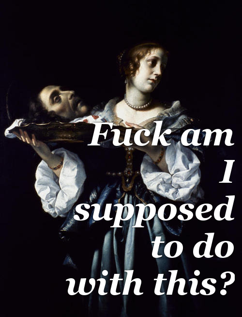 bitchfaceart:  Granger, Salome