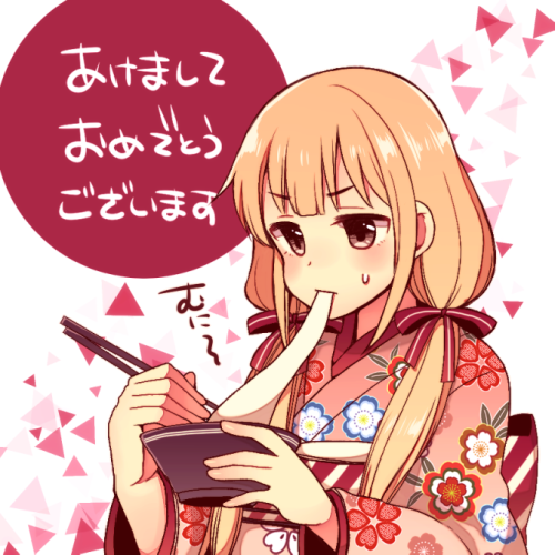 k-ui:ぽったー on Twitter: “あけましておめでとうございます！（二度目） 初描きはもちをもちもちしてる杏ちゃん t.co/35liw1Lx3u”
