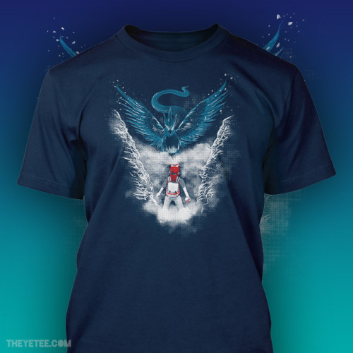 theyetee:  Ice Bird Encounter by ellygehป on 01/15 at The Yetee