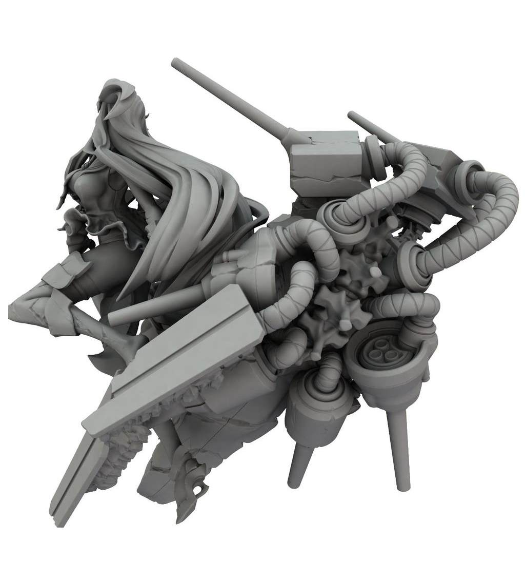 highdio:  Check out this  Kuubo Seiki garage kit by Hokke Suisann.(x, x).