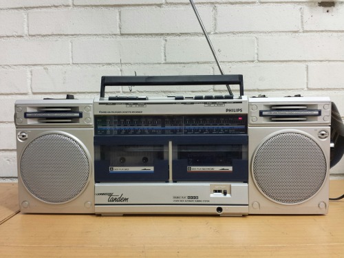 Philips Super Tandem D8334 Ghetto Blaster, 1984