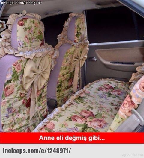 Anne eli değmiş gibi...