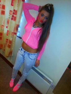 Pure Chav Slut!