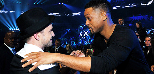 feyminism-blog:  Justin Timberlake and Will Smith at the 2013 MTV Video Music Awards