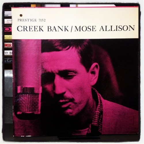 Now Playing: Mose Allison ‘CreekBank’ ( 1958) @phonoselect #recordstore #recordstorelife #usedrecords #vinylrecords #daliscool #sacramento #hollywoodparksac (at Phono Select Records)