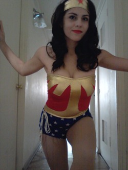 sexkitten217:  I am Wonder Woman 