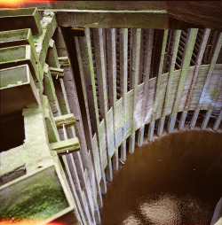 architectureofdoom:  Abandoned cooling tower