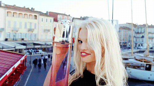 chanelroze:  Daphne Groeneveld by Jonas Åkerlund for Dior Addict perfume ♡♡♡