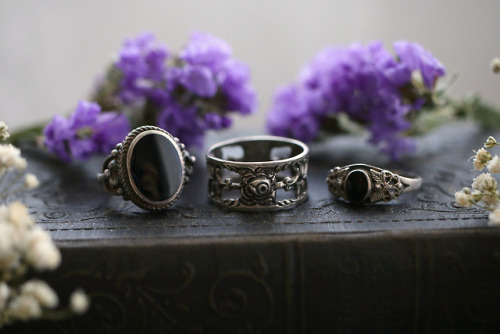 Beautiful old and antique genuine silver necklaces and rings are available at my Etsy Shop - Sedna 9