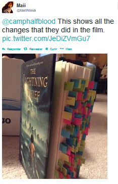 logaylerman:  ademigodswift:  nicodiangelio:  you can hate the percy jackson movies but you’ll never hate them as much as rick riordan does    and he didn’t even watch them 