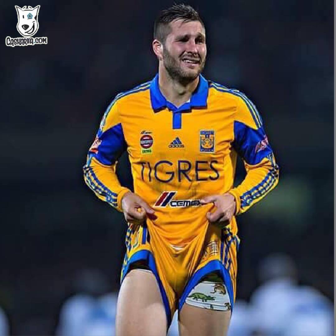Soccer Players in Underwear