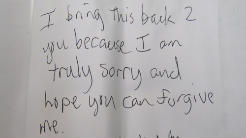 npr:A thief stole Harly and Courtney Forbes’ tandem bicycle Monday, but returned it Wednesday with a