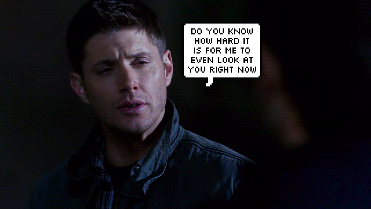 charlie-bradcherry:  Supernatural? More like Super-Silly (series) [33/?]: Alright