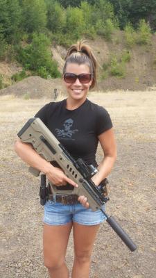 wellarmedwomen:  Megan - Advanced Armament