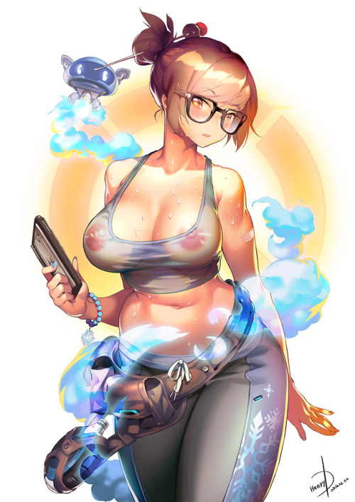 hentai-leaf:Mei-Ling Zhou from Overwatch, by various artists.