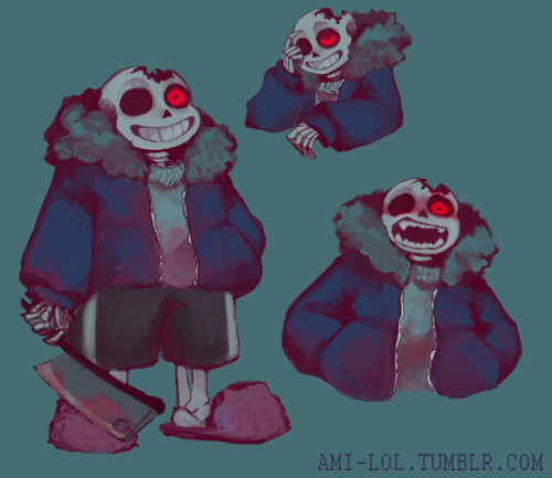 ami-lol: HorrorTale! SansThese were doodles I never finished. Finally got motivated again when Delta