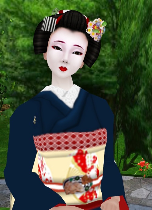 January day with maiko Kimisono of Sumiya okiya