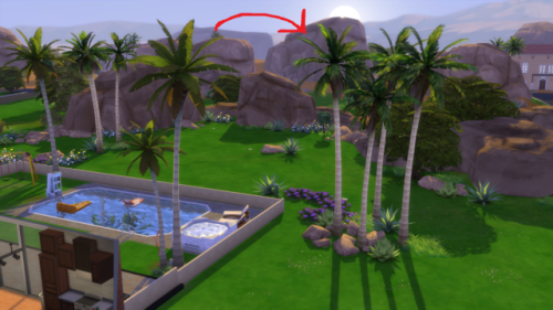 Maxis Match Cc World Oasis Springs Palm Tree Overrides Created For The