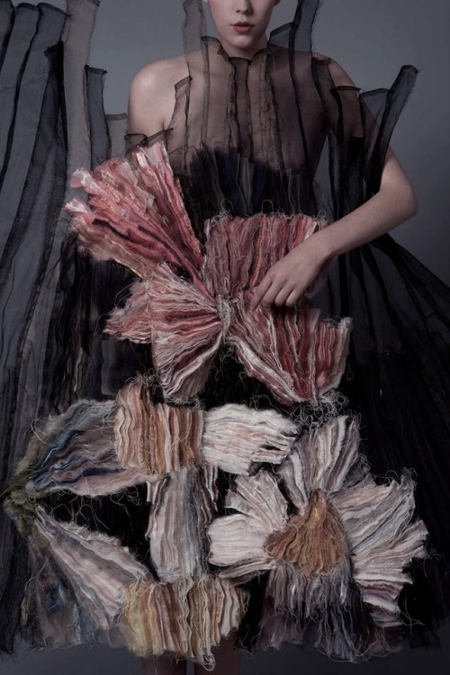 opaqueglitter: Created by Andras Berecz for Hungarian fashion student Lilla Csefalvay&lsqu