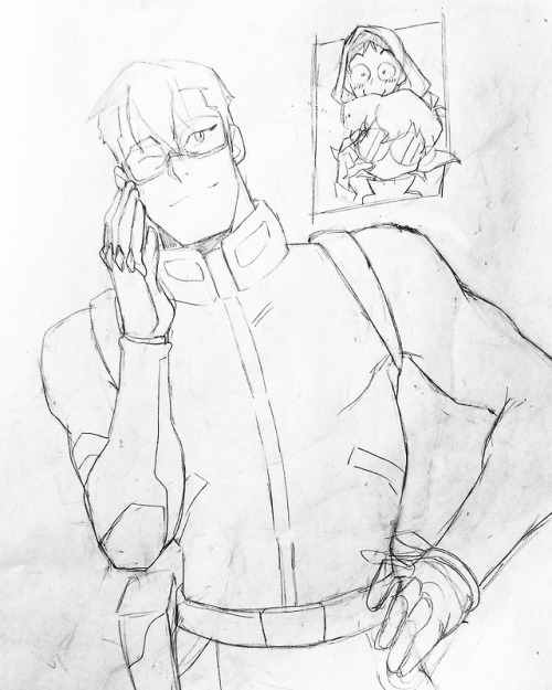 barlee:I promised a happy Shiro when I had time. … he’s…. very happy. And moe. Glasses make everyone