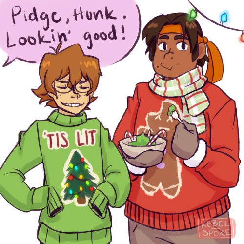 rebel-spore: Merry Christmas everyone! Here’s my gift to the voltron fandom! 