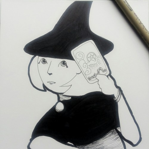 Inktober Day 2 "suit"