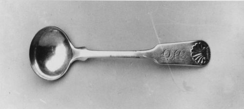 Salt Spoon, T. &amp; H., 1810–20, American Decorative ArtsGift of Mr. and Mrs. William A. 