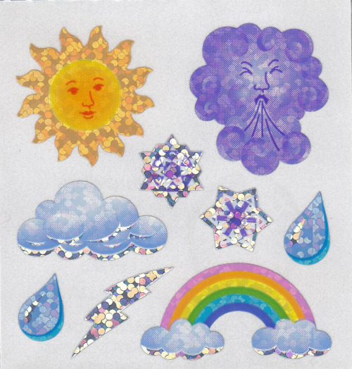 SANDYLION WEATHER STICKERS