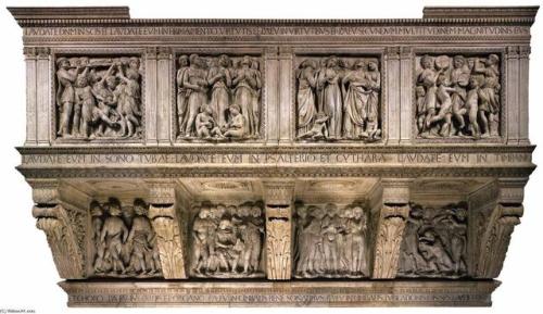 Luca della Robbia, Cantoria or The Singing Frieze for the Cathedral Santa Maria del Fiore in Florenc