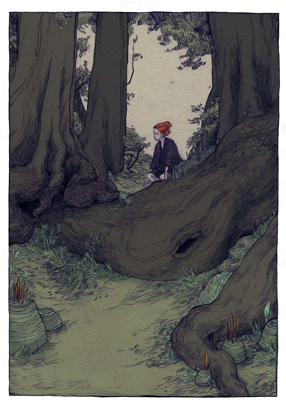 sosuperawesome:  the hunt by Thomke Meyer, on Tumblr 