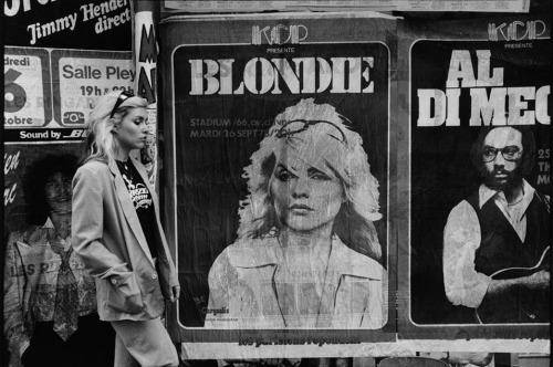 Porn photo ladrika:  Debbie Harry in Paris 1978Photo:Chris