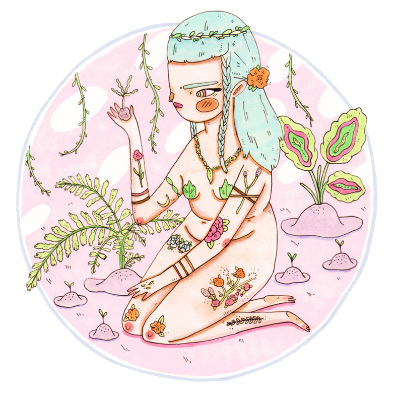 gemmafemma:  added CRYSTAL DREAMERS prints to my store, u can grab all these as prints